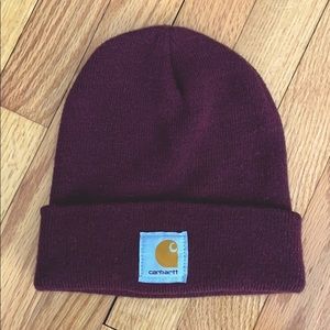Carhartt Knit Cuffed Beanie (Maroon)
